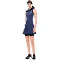 EA7 for woman. 7W000560_AF19155 Tennis Pro Freestyle Dress navy (XXS), Blue, Sport, Tennis / Paddle tennis, Polyamide, Sleeveless / Straps