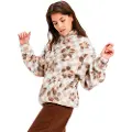 Roxy Jive Talking Bonded Fleece Jakke