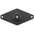 Scanstrut Toppadapterplate For Rokk Mini Diamond Plate 120 Mm