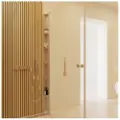 Dansani Tower brusereol 200 x 10 x 10 cm med 5 hylder, satin