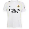 Real Madrid 25/26 Mbappe Hjem Junior T-skjorte Med Korte Ermer