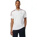 Hackett London for man. HM5600045 Polo Tape white (XXL), Casual, Cotton, Short sleeve
