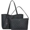 GUESS for woman. HWLG9648230 Brenton bag black (OSFA), Casual, Polyurethane