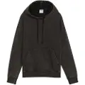 Puma Essentials Elevated Relaxed Wash Hoodie Women, Clothing, Black, S