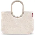 Reisenthel loopshopper L, Handlenett, Hvit, Aluminium, Mønster, Punktmønstret, 25 l