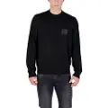 Armani Exchange for man. XM001329AF11982UC001 Plain jumper black (XL), Casual, Wool, Classic, Acrylic