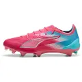 Puma ULTRA 6 ULTIMATE RE-CHARGE FG Football Boots Unisex, Shoes, Hero Blue/Sunset Pink/Garnet Rose, 48