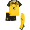 Puma Borussia Dortmund 25/26 Home Minikit Kids, Clothing, Faster Yellow/Black, 5-6Y