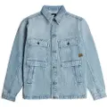 G-Star for man. D26462-D788-H466 Mosa overshirt light blue (M), Casual, Cotton