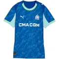 Puma Olympique de Marseille 25/26 Third Jersey Women, Sport, Vivid Blue/Azure, XL