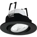 Eglo SALICETO-Z innfelt spot Ø88 mm, RGB+TW 5W, sort
