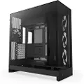 NZXT - - sidepanel med vindu - ingen strømforsyning - USB/lyd