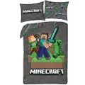 Halantex Minecraft Version 4 140 X 200 Cm/70 X 90 Cm Dynetrekk