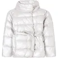 Emporio Armani for woman. 7W000448_AF15913 Quilted pearlescent effect jacket Precious off-white (L), Casual, Polyester