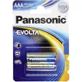 Panasonic Evolta AAA, Single-use battery, Alkalinsk, 1,5 V, 2 stykker, Blå, AAA