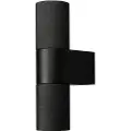Konstsmide Temi Vegglampe opp/ned LED GU10 Svart med Klart glass
