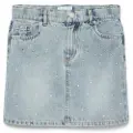 Vero moda Bling Mr Short Rhines Denim Skirt