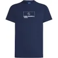 Karl Lagerfeld Outline Logo Slim Fit T-skjorte