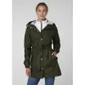 Helly Hansen Grønn W Lyness II Coat Regnjakke