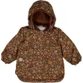 Wheat Vinterjakke Elda Tech Maroon Flowers