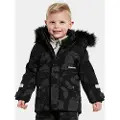 Didriksons Bjarven Kids Special Edition Parka Island Print Refle