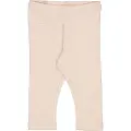 Wheat Rib Leggings Rose Melange Baby