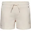 Tommy Hilfiger Natural Dye Script Sweat Short Ancient White