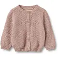 Wheat Baby Knit Cardigan Magnella Dry Rose
