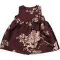 MarMar COPENHAGEN MarMar Kjole Party Daelyna Deep Mulberry Jacquard
