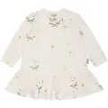 Petit Piao Kjole Gather Printed Dandelion
