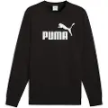 Puma Essentials No. 1 Logo Crew Men, Men, Black, 4XL