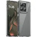 Mtp Products Motorola Edge (2025) Anti-Shock Hybrid-deksel - Gjennomsiktig