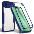 Mtp Products iPhone Air 360 Beskyttelse Deksel - Blå / Klar