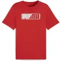 Puma Graphics Wording Kortarmet T-skjorte