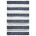 KMCarpets KM HomeTeppe av bomull SundBlåBomulls- & filleryerFra Homeroom