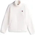 Tommy Hilfiger for woman. DW0DW21596 Jacket Teddy white (S), Casual, Recycled Polister, Sustainable