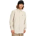 Quiksilver Smoke Trail Cord Skjorte Med Lange Ermer