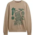 Superdry Tokyo Narrative Loose Fit Collegegenser