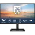 Philips 24E1N1300AE - LED-skjerm - 24 (23.8 synlig) - 1920 x 1080 Full HD (1080p) @ 100 Hz - IPS - 1300:1 - 1 ms - HDMI, USB-C - høyttalere - teksturert svart