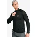 MM Sports Half Zip Shirt, Black - M