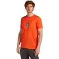 Icebreaker Merino 150 Tech Lite Bear Tour Kortarmet T-skjorte