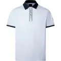 Hackett for man. HM5600050 Polo Placket white (XL), Casual, Cotton, Short sleeve