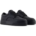 Armani Exchange for man. XM001671AF17351UC001 Fusion shoes black (45.5), Flat, Laces, Casual