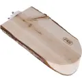 TIAKI treplattform med bark, oval - ca. B 8 x H 4 x L 17 cm