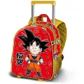 KARACTERMANIA Dragon Ball Liten Kintoun-ryggsekk Med Hjul