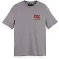 Scotch & Soda Regular Fit Front Back Kortarmet T-skjorte