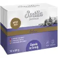 Smilla Deluxe Fresh Pouch biter i saus med grønnsaker - 12 x 85 g