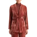 Scotch & Soda Lace Trimmed Velvet Pyjama Blazer