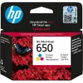 HP 650 Blekkpatron 3 farge