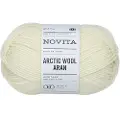 Novita Artic Wool Aran garn 100 gr Snøfokk 025
